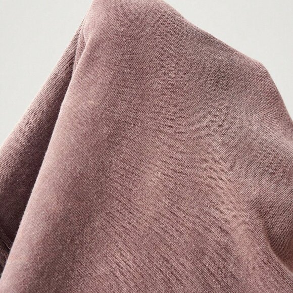 Mocha Brown Boho Women's Casual Knit Hooded Sweatshirt - Picture 8 of 9